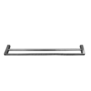 Toalheiro Slim Duplo em liga de cobre 60cm Cromado - TM 176403 - Image 2
