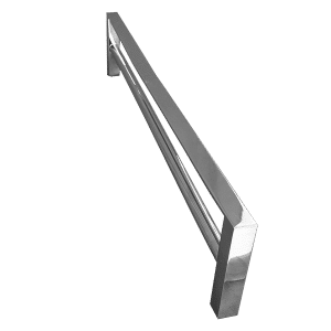 Toalheiro Slim Duplo em liga de cobre 60cm Cromado - TM 176403 - Image 3