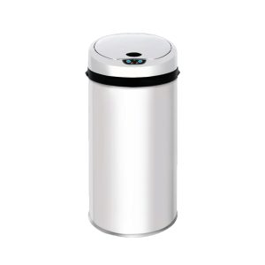 Lixeira Automática Premium com Sensor em Inox - 42 Litros