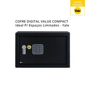 Cofre Digital Value Compact para Pequenos Espaços - Yale