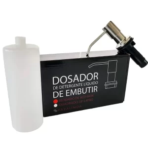 Dosador Detergente Embutir Inox Polido Kazalinda 500ml