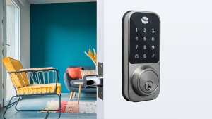 Fechadura Digital YDD 120 porta Externa com Senha e chave - Trinco Lingueta Tubular - Image 5