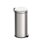 Lixeira Inox 30L Tramontina com Pedal e Balde Removível