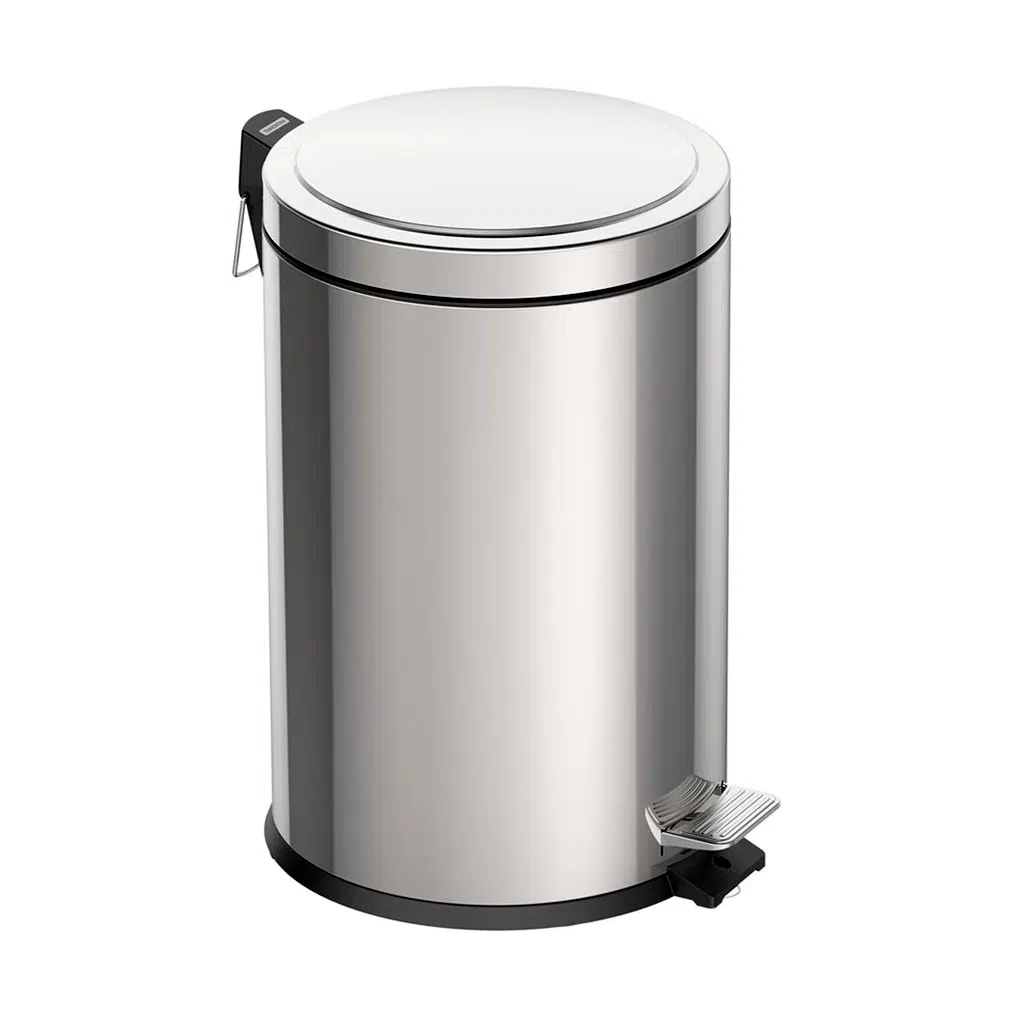 Lixeira Inox 3L Tramontina com Pedal e Balde Removível