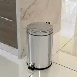 Lixeira Inox 3L Tramontina com Pedal e Balde Removível