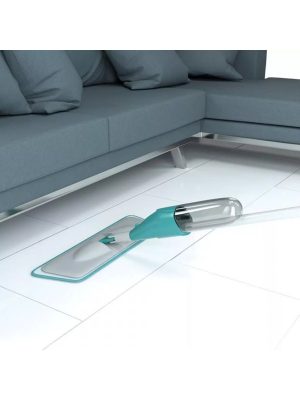 Vassoura Mop Spray Flash Limp Rodo Fit cor cinza/verde MOP0556 - Imagem 5