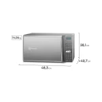 Micro-ondas Electrolux 27L Prata Espelhado MS37R