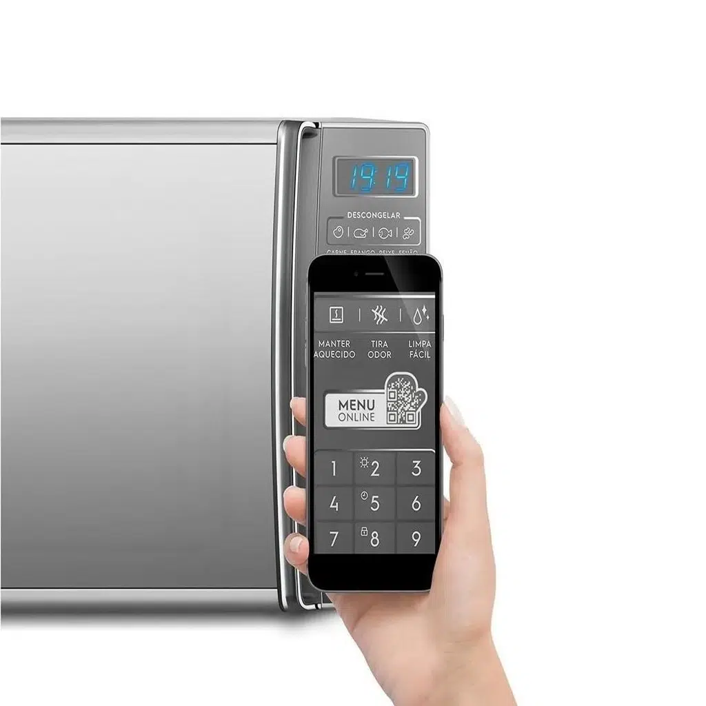 Micro-ondas Electrolux 27L Prata Espelhado MS37R
