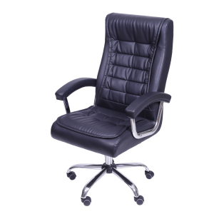 Cadeira de Escritório Presidente Oslo Preta 3321 Or Design