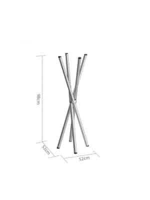 Pé de Mesa Bistrô Cromado 98cm: Flape - Estilo e Design para sua Casa! - Image 3