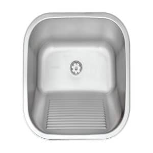 Tanque de Encaixe Tramontina Hera 25L em Aço Inox Acetinado 40x40cm