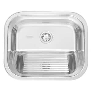 Tanque De Encaixe Tramontina Hera 34l Inox Polido 50x40 Cm
