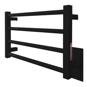 Toalheiro Aquecedor de Toalhas Térmico - Preto Clean Mezcla - Thermo