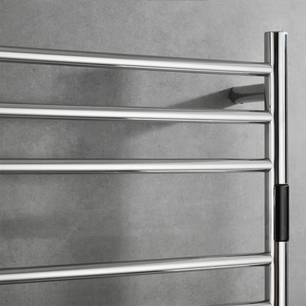 Toalheiro Térmico Inox Bivolt Grande Redondo com Timer Kazalinda