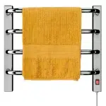 Toalheiro Térmico Mini Cromado Flape - Toalhas Secas - Inovar Metais