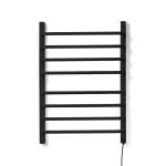 Toalheiro Térmico Preto Flape Grande – 110V-220V