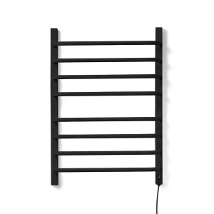 Toalheiro Térmico Preto Flape Grande – 110V-220V