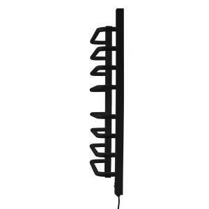 Toalheiro Térmico Preto Flape Grande – 110V-220V