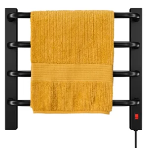 Toalheiro Térmico Preto Mini Compacto - Flape