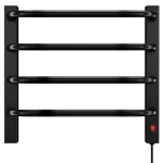 Toalheiro Térmico Preto Mini Compacto - Flape