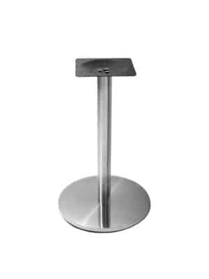 Base de Mesa Redonda em Inox para Tampos de até 100cm - OR 2202