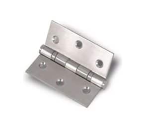 Dobradiça para Porta Inox Escovado com Rolamento 3.½"x3" - Kit 3 Unidades - Image 3