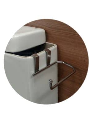 Porta Papel Higiênico para Caixa Acoplada - 264 Duler - Imagem 2