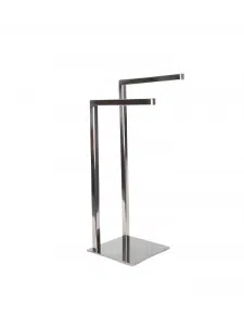 Porta Toalhas De Pia Duplo Inox
