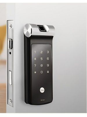Fechadura Eletrônica Biométrica Yale Ydf 40A Rl - Trinco Rolete - Imagem 4