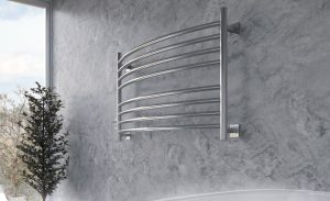 Aquecedor Toalhas Térmico Seccare Inox Famiglia Curvo