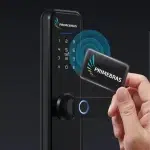 Fechadura Digital Miami com Biometria e Senha Primebras