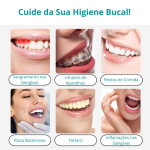 Limpador Bucal Portátil Irrigador Oral Bivolt Usb