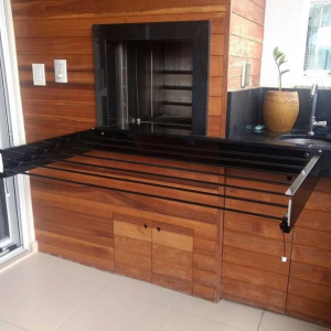 Varal Mágico Retrátil Oculto 7 Varetas 120cm Parede Preto - Imagem 8