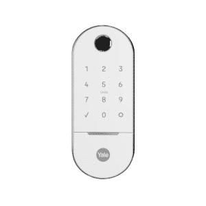 Fechadura Digital Lia BP para Porta Correr Branca Yale
