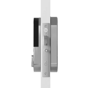 Combo Fechadura Digital Lia BP p/ Porta Correr Cromada Yale
