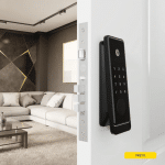 Fechadura Digital Gemini Mini com Biometria e Senha Yale