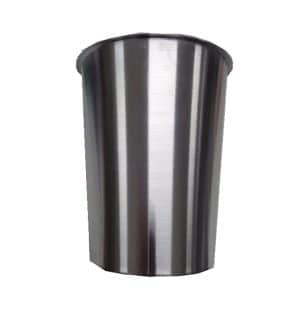 Cesto Lixeira de Embutir 8 Litros Inox Escovado E Alumínio NÃO Enferruja - Image 2