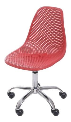 Cadeira Colmeia com Base Rodízio Or Design