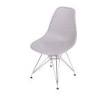 Cadeira Colmeia Base Cromada Jantar Or Design 1119