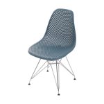 Cadeira Colmeia Base Cromada Jantar Or Design 1119