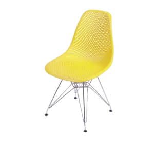 Cadeira Colmeia Base Cromada Jantar Or Design 1119