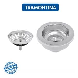 Cuba Aço Inox N 1 Tramontina Lavínia Prime 47x30x17cm Cválvula Acetinada