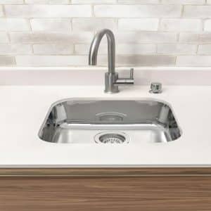 Cuba Aço Inox Tramontina N 1 Prime 47x30,5x17 C/válvula Cor Prateado
