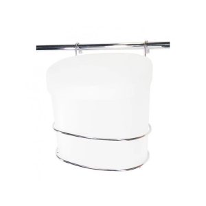 Lixeira 4 Litros com Suporte Aramado Inox Jomer 3022