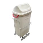 Lixeira Ecológica de Base 30 Litros com Trilhos Jomer