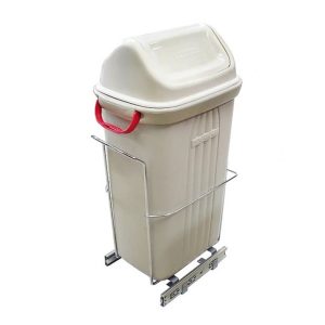 Lixeira Ecológica de Base 30 Litros com Trilhos Jomer