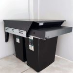 Lixeira Master Deslizante Dupla 30l Ecológica - Schmitt 0008