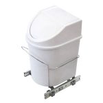 Lixeira Unitária De Base 12l Deslizante Inox Jomer 3317