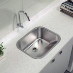 Tanque De Encaixe Tramontina Hera 23l Inox Polido 40x40cm Cor Inox Polido