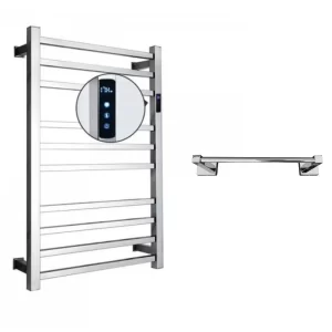 Toalheiro Térmico Grande Quadrado Inox Com Brinde